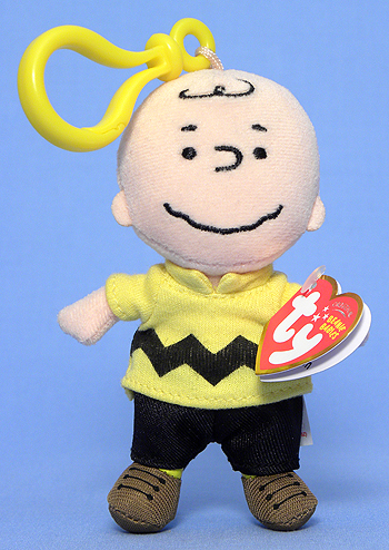 Charlie Brown (clip) - cartoon character boy - Ty Beanie Babies