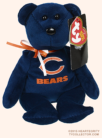 Chicago Bears - bear - Ty Beanie Babies