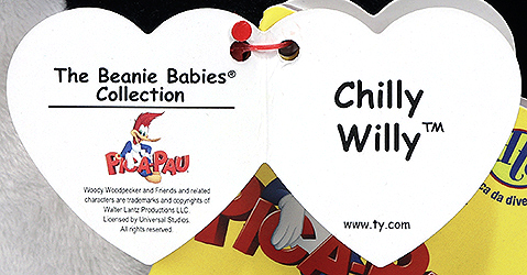 Chilly Willy - swing tag inside