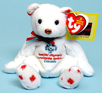 Courageousness (Special Olympics Festival) - bear - Ty Beanie Babies