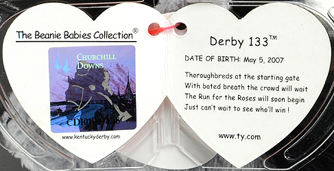 Derby 133 (retail version) - swing tag inside