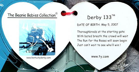 Derby 133 (Churchil Downs store exclusive) - swing tag inside