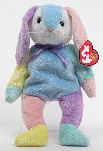 Dippy (blue chest) - bunny rabbit - Ty Beanie Babies