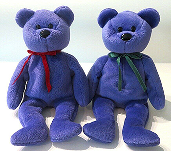 Employee Teddy Beanie Babies - both ribbon colors