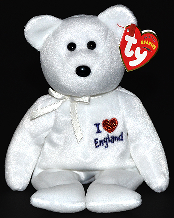 England (I love) - bear -  Ty Beanie Babies