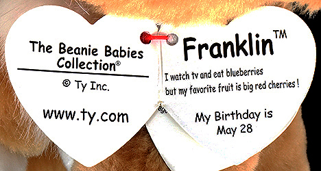 Franklin - swing tag inside