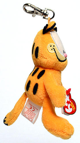 Garfield (key-clip) - cat - Ty Beanie Babies