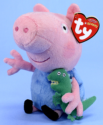 George - Peppa Pig - Ty Beanie Babies