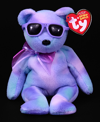 Grape Ice - bear- Ty Beanie Babies