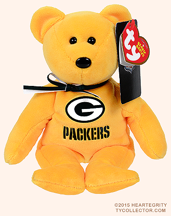 Green Bay Packers - bear - Ty Beanie Babies