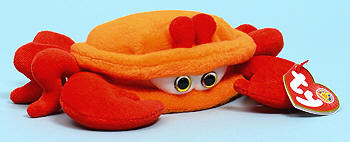 Grumbles - crab - Ty BBOM Beanie Babies