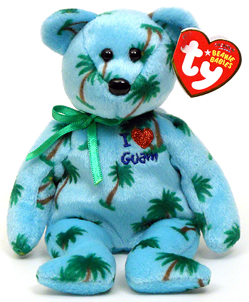 Guam - bear - Ty Beanie Babies