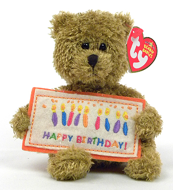 Happy Birthday - Bear - Ty Beanie Babies