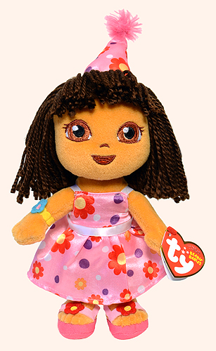 Happy Birthday Dora - Girl - Ty Beanie Babies