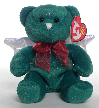 Hark (green) - bear - Ty Beanie Babies