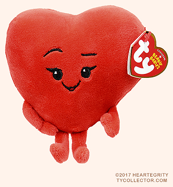 Heart - emoji - Ty Beanie Babies