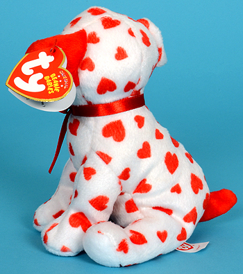 Hearts - dog - Ty Beanie Baby