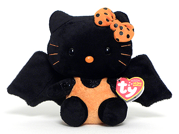 Hello Kitty (Halloween bat) - cat - Ty Beanie Babies