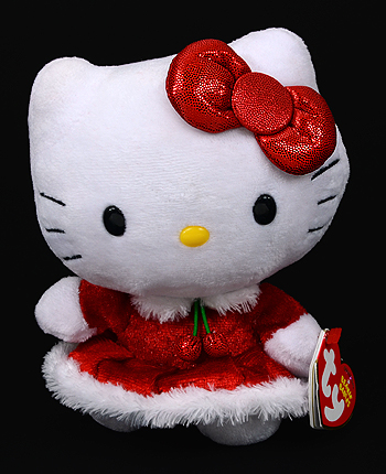 Hello Kitty (Christmas, 2013) - cat - Ty Beanie Babies