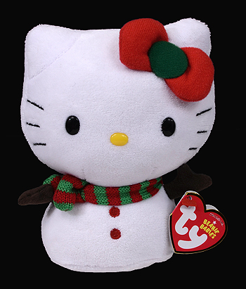 Hello Kitty (snowkitty) - cat - Ty Beanie Babies