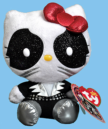 Kiss Hello Kitty (Catman) - cat - Ty Beanie Babies