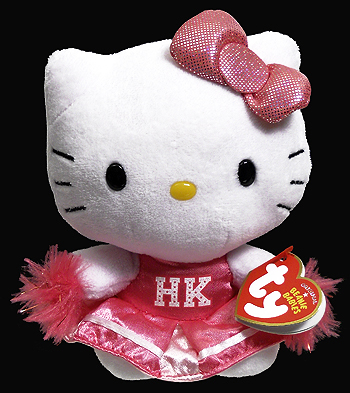 Hello Kitty (cheerleader) - cat - Ty Beanie Babies