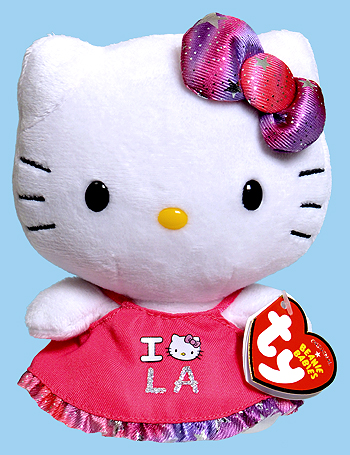 Hello Kitty (L.A.) - cat - Ty Beanie Babies