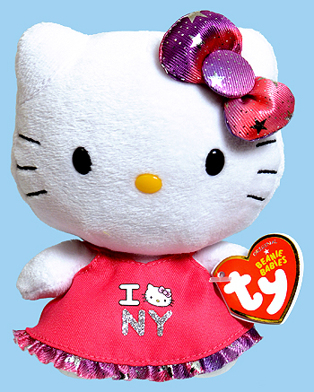 Hello Kitty (NY) - cat - Ty Beanie Babies