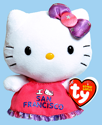 Hello Kitty (San Francisco) - cat - Ty Beanie Babies