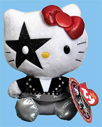 Kiss Hello Kitty (Starchild) - cat - Ty Beanie Babies
