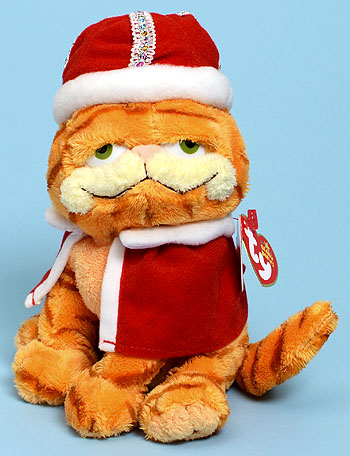 His Majesty (Garfield) - cat - Ty Beanie Babies