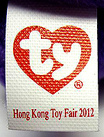 Hong Kong Toy Fair 2012 - tush tag front
