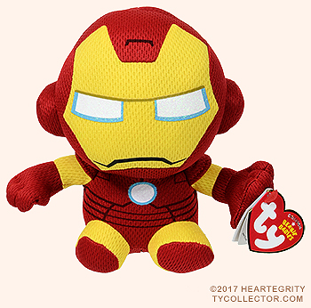 Iron Man - superhero - Ty Beanie Babies