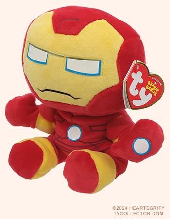 Iron Man - superhero - Ty Beanie Babies