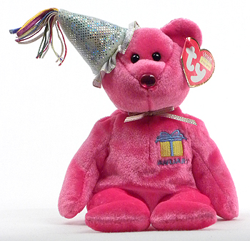 January (second birthday series) - bear - Ty Beanie Babies