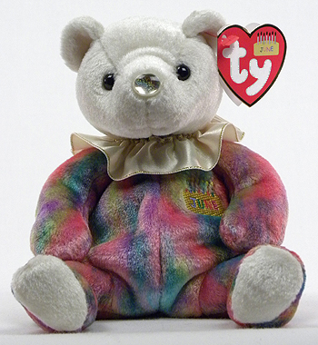 June (first birthday series) - bear - Ty Beanie Babies
