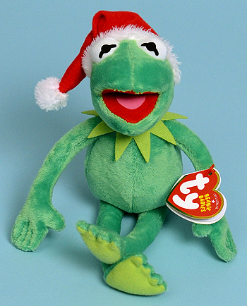 Kermit - frog - Ty Beanie Babies