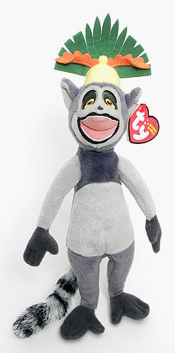 King Julien - lemur - Ty Beanie Babies