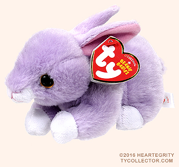 Lilac - bunny rabbit - Ty Beanie Babies
