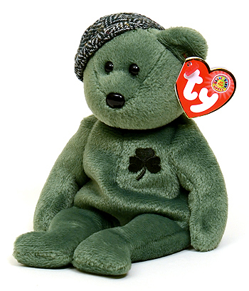 Lot's O'Luck - bear - Ty BBOM Beanie Babies