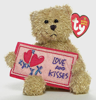 Love and Kisses - bear - Ty Beanie Babies