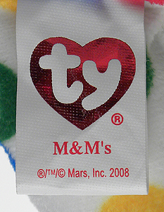 M&M's - tush tag front
