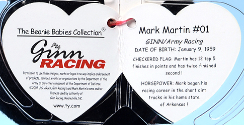Mark Martin #01 - swing tag inside