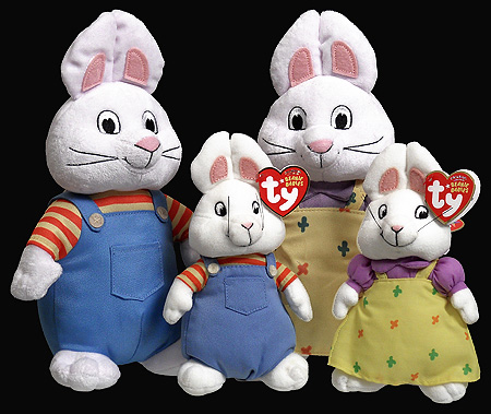 Max and Ruby - Beanie Baby and Buddy versions