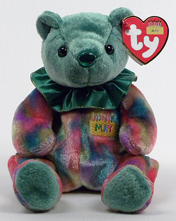 May (first birthday series) - bear - Ty Beanie Babies