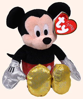 Mickey (Disney Sparkle) - mouse - Ty Beanie Babies