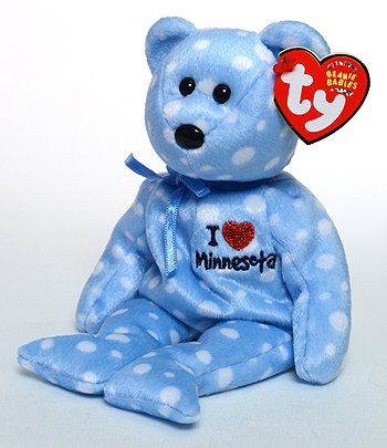 Minnesota - bear -  Ty Beanie Babies