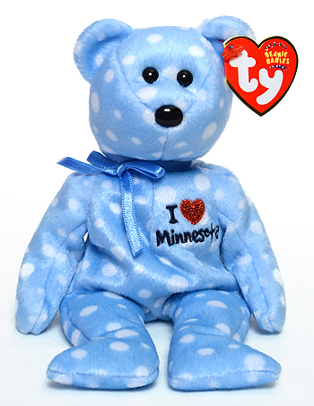 Minnesota - bear - Ty Beanie Babies