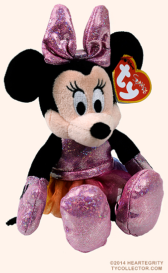 Minnie (ballerina) - mouse - Disney Sparkle Beanie Baby