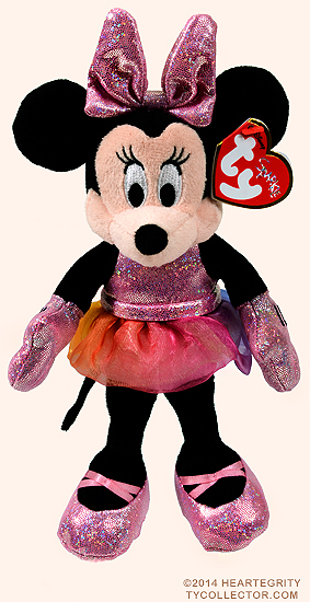 Minnie (ballerina) - mouse - Ty Disney Sparkle Beanie Baby